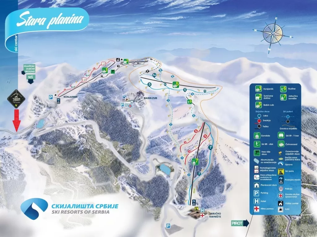 Pachet Ski 2022 Serbia Hotel SPA Stara Planina 7n