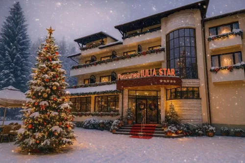 Craciun 2025 la Munte Baile Olanesti Pensiunea Iulia Star