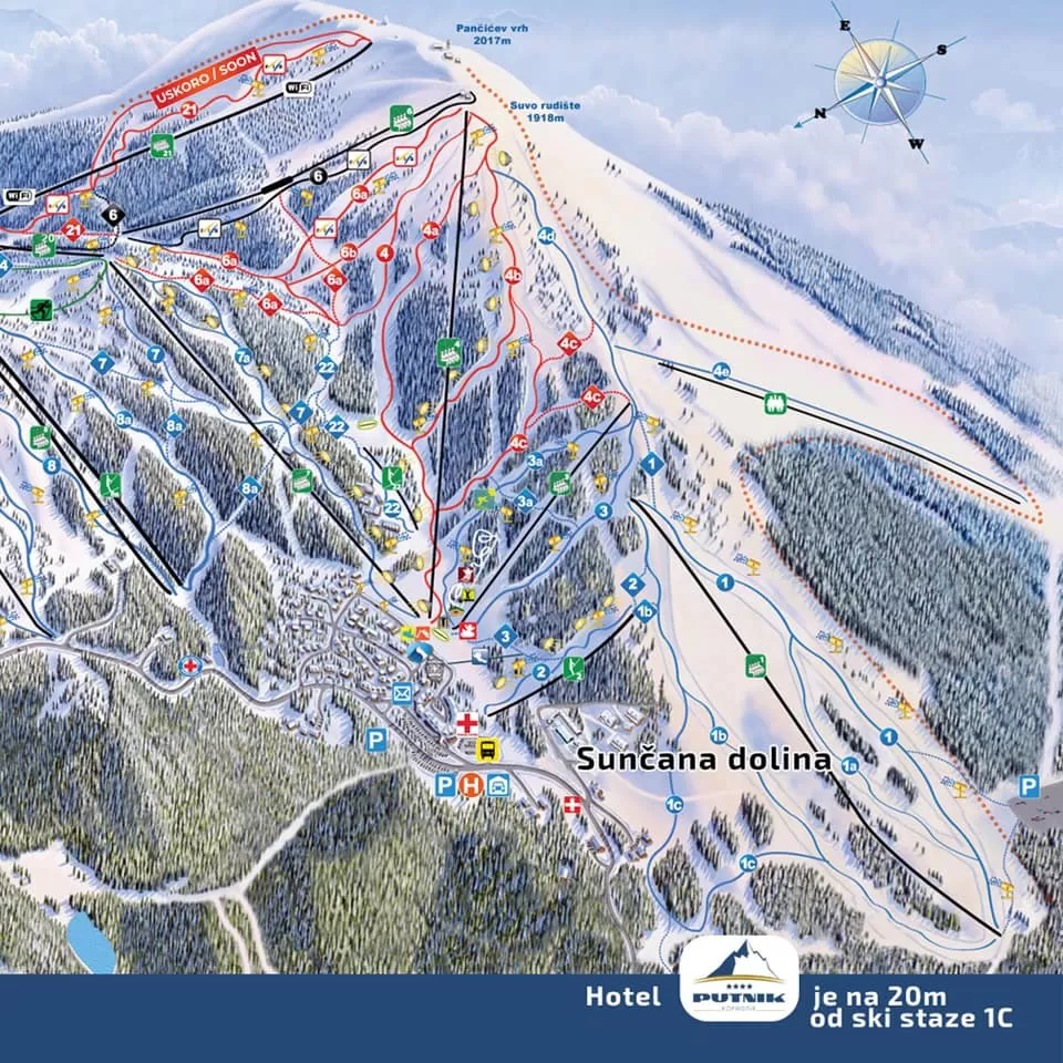Vacanta Ski 2024-2025 Serbia Kopaonik Hotel PUTNIK****